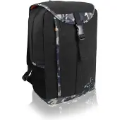 Normani Mochila 'Freshman' gris / verde / negro