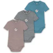 Normani Pijama entero/body 'Tihoi' azul / gris / rosa