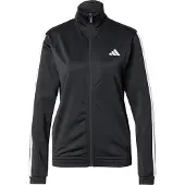 Adidas Chaqueta de chándal 'TRIC' negro / blanco