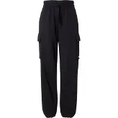 Adidas Pantalón deportivo 'ESSENTIALS LINEAR FLEECE CARGO' negro