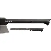 Gerber Gator Combo Axe II hacha con sierra de mano, 22-41420