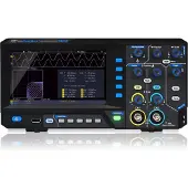 Peaktech Osciloscopio digital P1404, 100 MHz, 2 canales, 500 MS/s