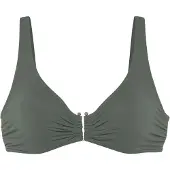 LASCANA Top de bikini oliva