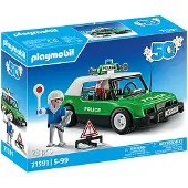 Playmobil Juego De Construcción De Coches De Policía Clásicos