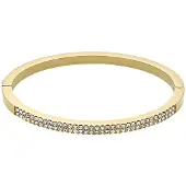 Fossil Pulsera 'Ellis' oro / transparente