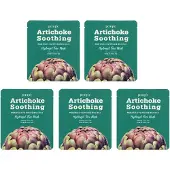 Petitfee - Artichoke Soothing Hydrogel Face Mask Set 32g x 5 sheets