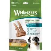 Whimzees Antler Dental Treats - M - 12 unidades