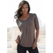 LASCANA Blusa marrón