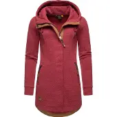 Ragwear Sudadera con cremallera 'Letty' melón