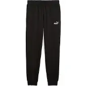 Puma Pantalón deportivo 'ESS No. 1' negro / blanco
