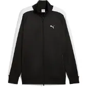 Puma Chaqueta de chándal 'T7 Always On' negro / blanco