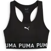 Puma Sujetador deportivo '4Keeps' negro / blanco