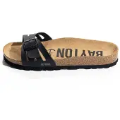Bayton Zapatos abiertos 'Athena' arena / negro