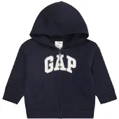 Gap Sudadera con cremallera navy / offwhite
