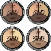 Nyx Professional Makeup Bronceador 3 Steps To Sculpt Face Light