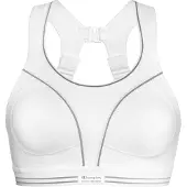 Shock Absorber Sujetador deportivo gris / blanco