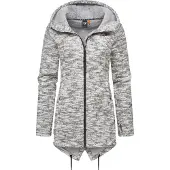 Ragwear Sudadera con cremallera 'Wingi' gris moteado
