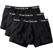 Tom Tailor Calzoncillo boxer negro / blanco