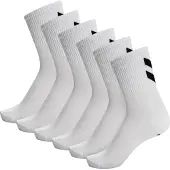 Hummel Calcetines deportivos 'Chevron' negro / blanco