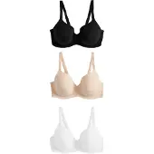 Next Sujetador reductor beige / negro / blanco