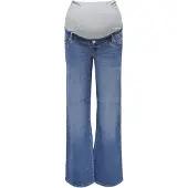 ONLY Maternity Vaquero 'OLMSnow' azul / gris moteado