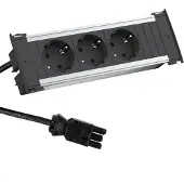 Bachmann KAPSA: Placa de enchufes empotrable, triple