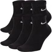 Nike Calcetines Cortos Everyday Cushioned 6 Pares