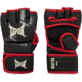 TAPOUT Guantes deportivos 'Crafton' rojo / negro / offwhite