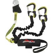 Austrialpin - Hydra.Evo - Set de vía ferrata negro/amarillo