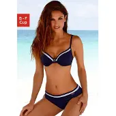 LASCANA Bikini navy / blanco