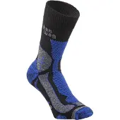 Hanwag - Trek-Merino Socke - Calcetines de trekking size 42-44, negro
