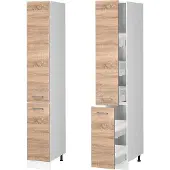 Vicco Armario de farmacia R-Line Sonoma 30 cm, Model 37813
