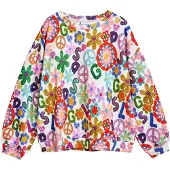 Desigual , Sudadera estampado hippie, Algodon, 13/14