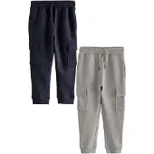 Next Pantalón navy / gris claro
