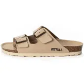 Bayton Zapatos abiertos 'Atlas' beige / negro