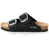 Bayton Zapatos abiertos 'ALICANTE' gris / negro