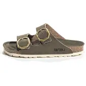 Bayton Zapatos abiertos 'Atlas' caqui / negro