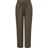 ONLY Pantalón 'ONLTIZANA' marrón oscuro