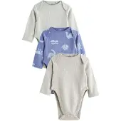 Next Pijama entero/body azul / gris