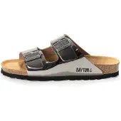 Bayton Zapatos abiertos 'Atlas' negro / plata
