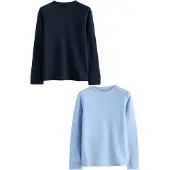 Next Camiseta térmica navy / azul claro