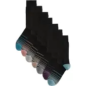 Next Calcetines azul claro / gris moteado / rosa / negro