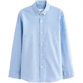 Next Camiseta azul paloma