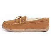Minnetonka Mocasines marrón claro