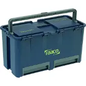 Raaco Maletín de herramientas COMPACT 27, fabricado en polipropileno