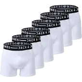 Jack & Jones Calzoncillo boxer negro / blanco