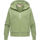 Ragwear Sudadera con cremallera 'Taila' verde claro