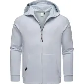 Ragwear Sudadera con cremallera 'Zenway' gris claro