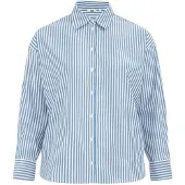 We fashion Blusa azul cielo / blanco