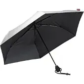 Euroschirm - Light Trek Ultra - Paraguas gris/negro/blanco